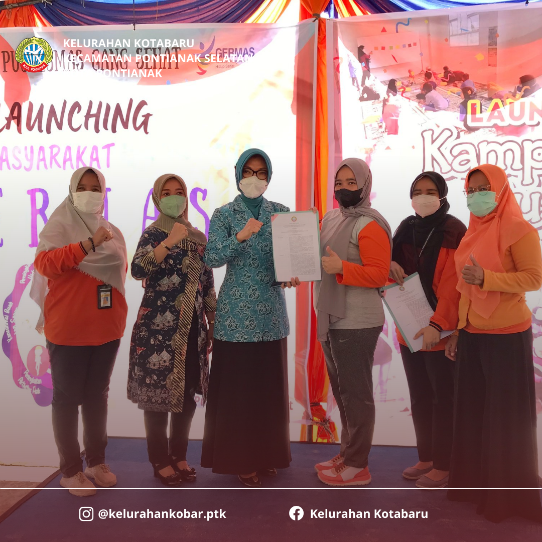 Launching GERMAS dan Kampung Cerdas Kelurahan Kotabaru