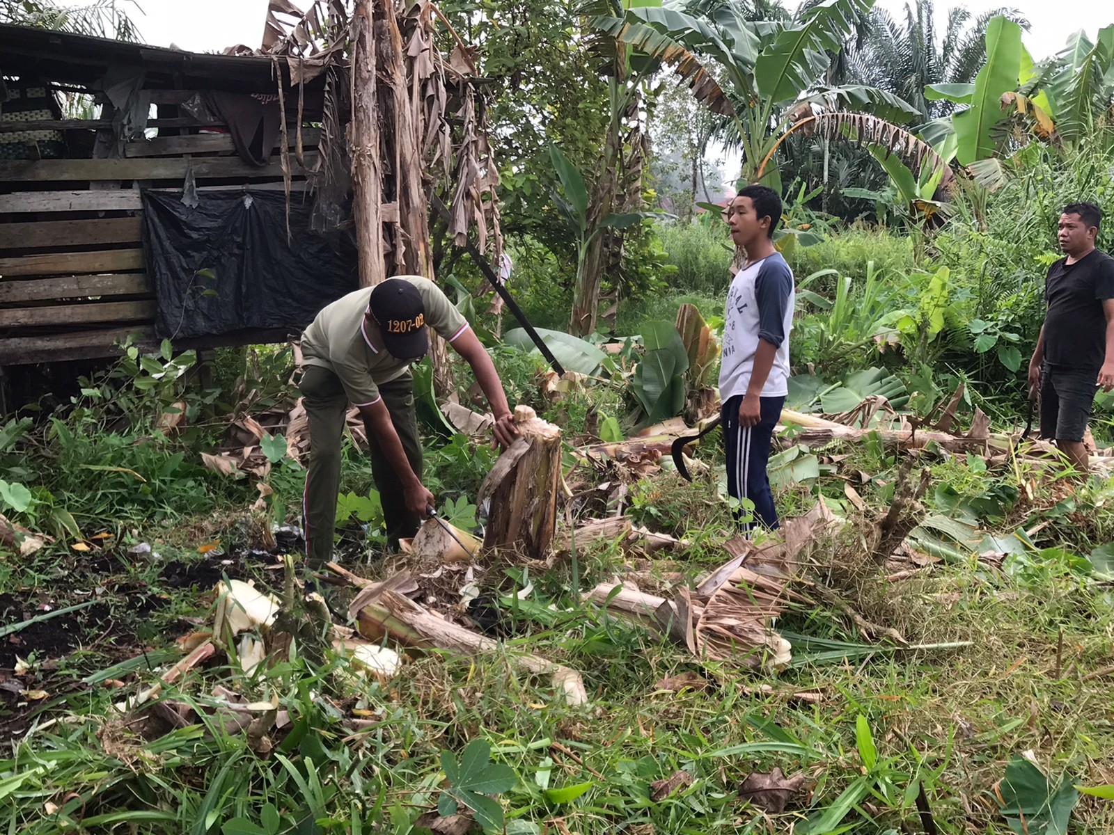 Gotong Royong di Wilayah RT.001/RW.012 dan RT.004/RW.012