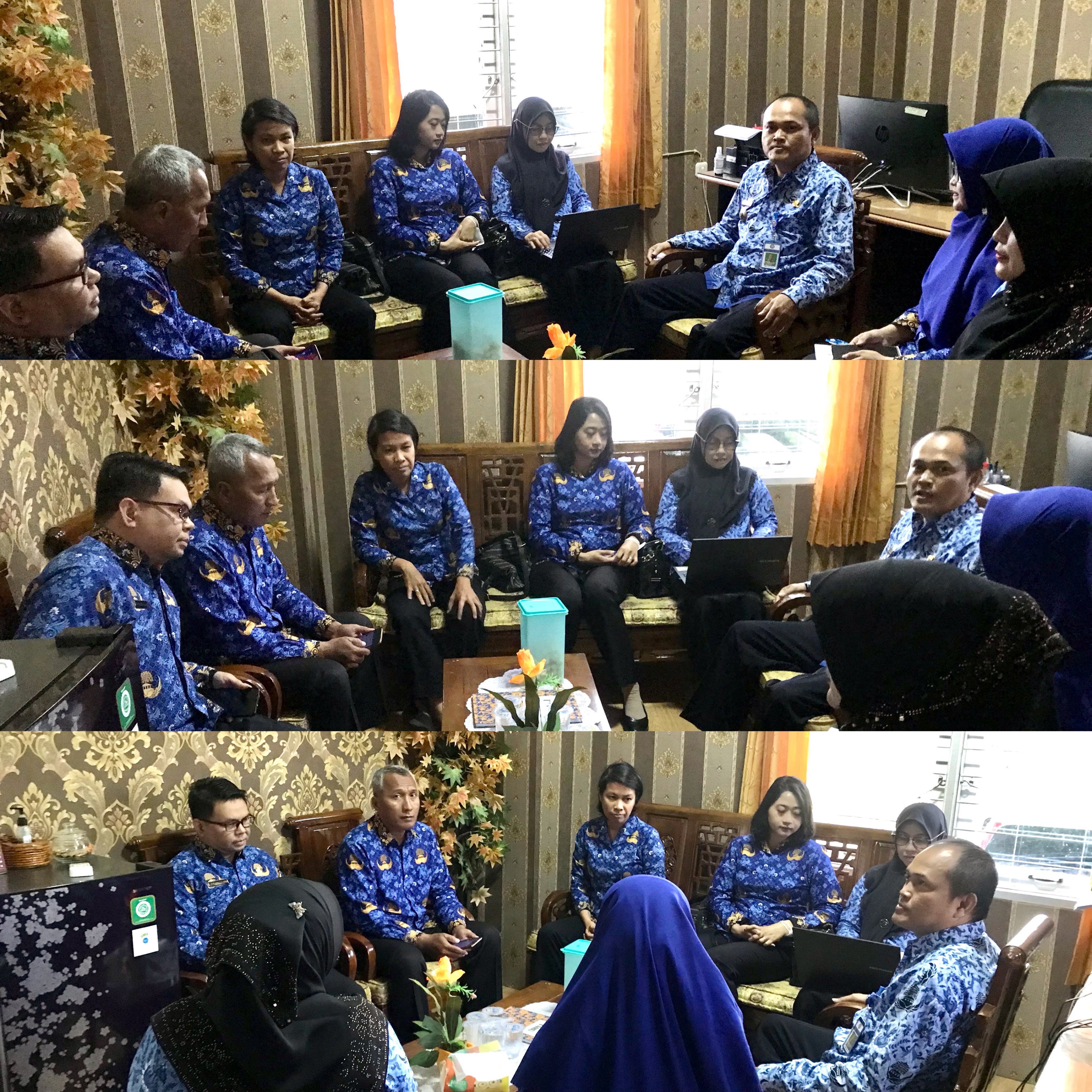 Rapat Koordinasi dengan Kecamatan Pontianak Selatan