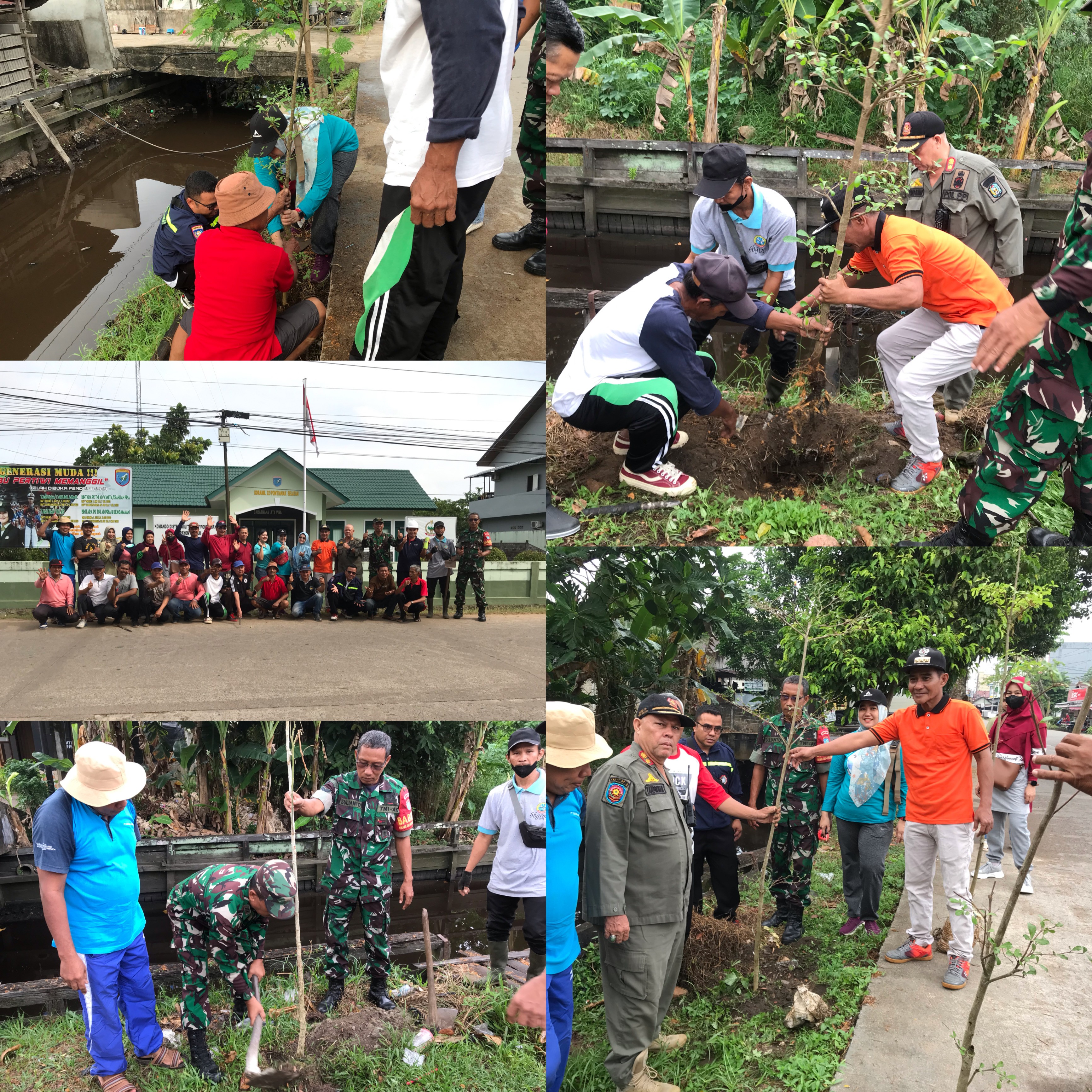 Penanaman Pohon Peneduh dari Jasa Raharja